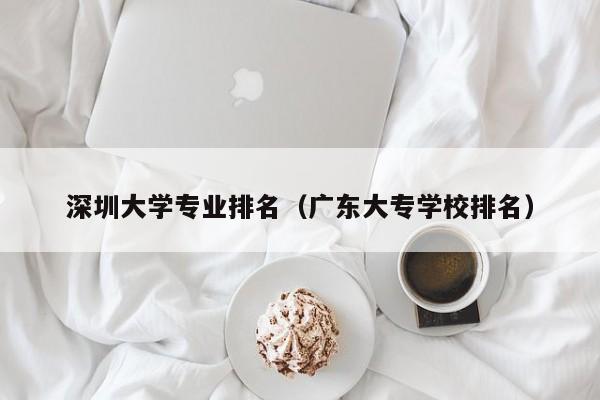 深圳大学专业排名（广东大专学校排名）